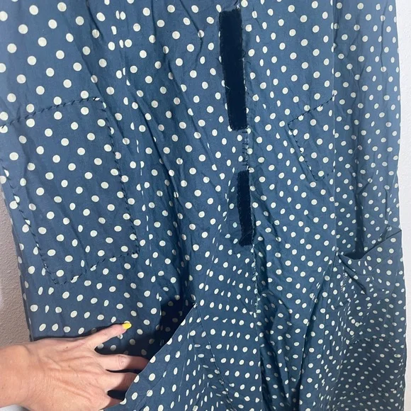 Magnolia Pearl Polka Dot Midi Dress - Picture 2 of 8